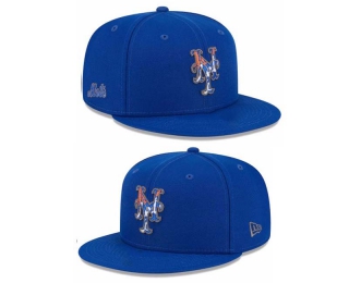 MLB New York Mets New Era Royal Script Fill 9FIFTY Snapback Hat 2014