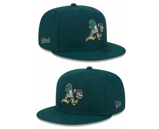MLB Oakland Athletics New Era Green Script Fill 9FIFTY Snapback Hat 2025
