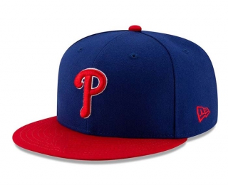 MLB Philadelphia Phillies New Era Royal Red 9FIFTY Snapback Hat 2010