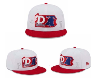 MLB Philadelphia Phillies New Era White Red State 9FIFTY Snapback Hat 2012