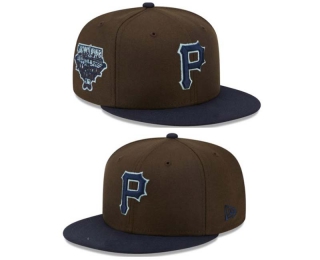 MLB Pittsburgh Pirates New Era Brown Navy 2006 MLB All-Star Game Passion 9FIFTY Snapback Hat 2014
