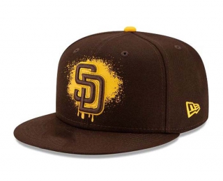 MLB San Diego Padres New Era Brown 9FIFTY Snapback Hat 2011