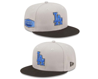 MLB Los Angeles Dodgers New Era Gray Black 1962 Dodger Stadium 9FIFTY Snapback Hat 2206
