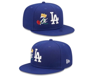 MLB Los Angeles Dodgers New Era Royal 9FIFTY Snapback Hat 2236