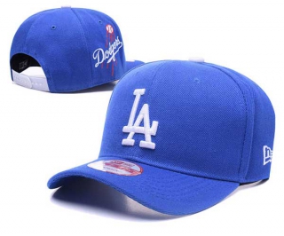 MLB Los Angeles Dodgers New Era Royal Curved Brim 9FIFTY Snapback Hat 2245