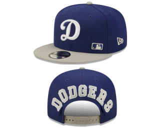 MLB Los Angeles Dodgers New Era Royal Gray Flawless 9FIFTY Snapback Hat 2247