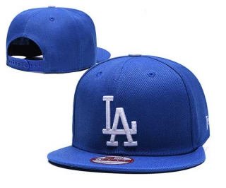 MLB Los Angeles Dodgers New Era Royal White Logo 9FIFTY Snapback Hat 2255