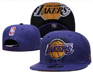 NBA Los Angeles Lakers New Era Purple 9FIFTY Snapback Hat 6039