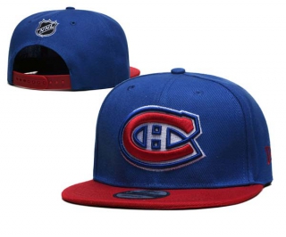 NHL Montreal Canadiens New Era Royal Red 9FIFTY Snapback Hat 2001