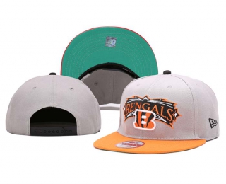 NFL Cincinnati Bengals New Era Gray Orange 9FIFTY Snapback Hat 5001