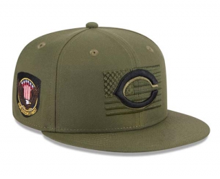MLB Cincinnati Reds New Era Green 2023 Armed Forces Day On-Field 9FIFTY Snapback Hat 2014