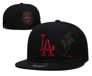 MLB Los Angeles Dodgers New Era Black 50th Anniversary 9FIFTY Snapback Hat 2247