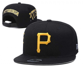 MLB Pittsburgh Pirates New Era Black 9FIFTY Snapback Hat 3021