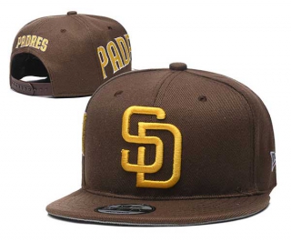 MLB San Diego Padres New Era Brown 9FIFTY Snapback Hat 3015