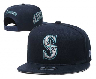 MLB Seattle Mariners New Era Navy 9FIFTY Snapback Hat 3009