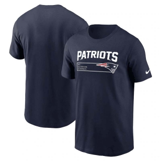 Men's New England Patriots Nike Navy Division Essential T-Shirt