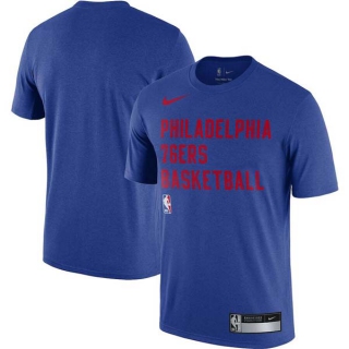 Men's NBA Philadelphia 76ers Nike Royal 2023-24 Sideline Legend Performance Practice T-Shirt