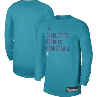 Unisex NBA Charlotte Hornets Jordan Brand Teal 2023-24 Legend On-Court Practice Long Sleeve T-Shirt