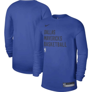 Unisex NBA Dallas Mavericks Nike Blue 2023-24 Legend On-Court Practice Long Sleeve T-Shirt