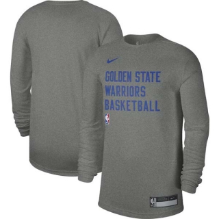 Unisex NBA Golden State Warriors Nike Heather Gray 2023-24 Legend On-Court Practice Long Sleeve T-Shirt