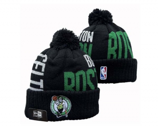 NBA Boston Celtics New Era Black Beanies Knit Hat 3023
