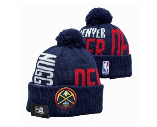 NBA Denver Nuggets New Era Navy Beanies Knit Hat 3005