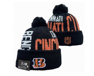 NFL Cincinnati Bengals New Era Black Beanies Knit Hat 3043