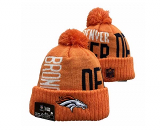 NFL Denver Broncos New Era Orange Beanies Knit Hat 3053