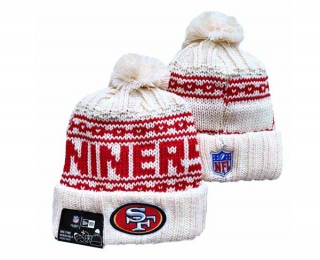 NFL San Francisco 49ers New Era Cream Beanies Knit Hat 3049