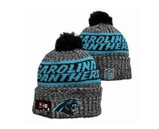 NFL Carolina Panthers New Era Graphite 2023 Sideline Beanies Knit Hat 3051