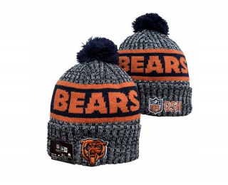 NFL Chicago Bears New Era Graphite 2023 Sideline Beanies Knit Hat 3054
