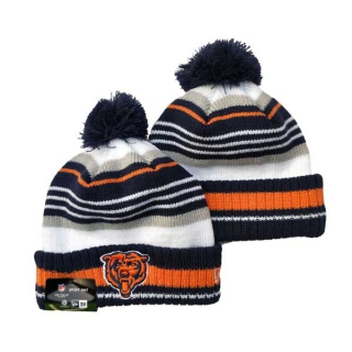 NFL Chicago Bears New Era 2023 Cold Weather Pom Beanies Knit Hat 3058