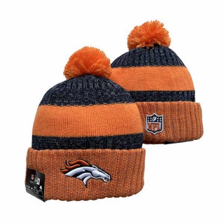 NFL Denver Broncos New Era Orange Black 2023 Sideline Cuffed Beanies Knit Hat 3058