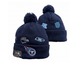NFL Tennessee Titans New Era Navy Identity Cuffed Beanies Knit Hat 3043