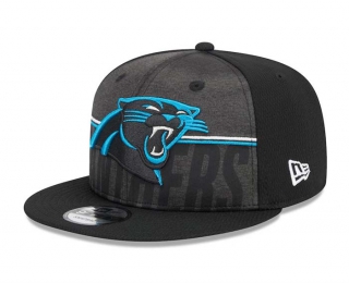 NFL Carolina Panthers New Era Black 2023 NFL Training Camp 9FIFTY Snapback Hat 2032