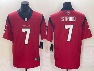 Men's NFL Houston Texans #7 C.J. Stroud Red Vapor Untouchable Stitched Football Jersey