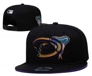MLB Arizona Diamondbacks New Era Black 9FIFTY Snapback Hat 3007