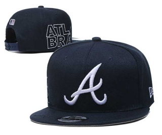 MLB Atlanta Braves New Era Navy 9FIFTY Snapback Hat 3020