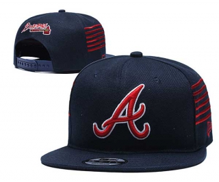 MLB Atlanta Braves New Era Navy 9FIFTY Snapback Hat 3021