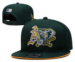 MLB Oakland Athletics New Era Green 9FIFTY Snapback Hat 3010