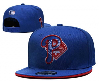 MLB Philadelphia Phillies New Era Blue 9FIFTY Snapback Hat 3012