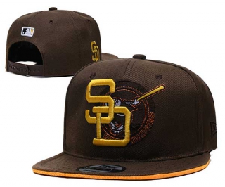 MLB San Diego Padres New Era Brown 9FIFTY Snapback Hat 3016