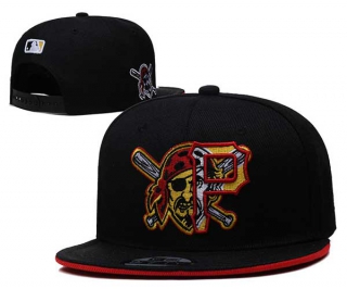MLB Pittsburgh Pirates New Era Black 9FIFTY Snapback Hat 3022