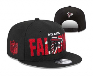 NFL Atlanta Falcons New Era Black 2023 NFL Draft On Stage 9FIFTY Snapback Hat 3026