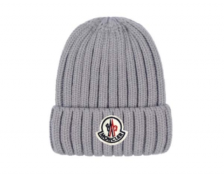 Wholesale Moncler Gray Knit Beanie Hat 9027