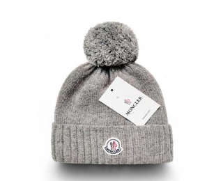 Wholesale Moncler Gray Knit Beanie Hat 9026