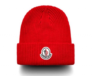Wholesale Moncler Red Knit Beanie Hat 9044