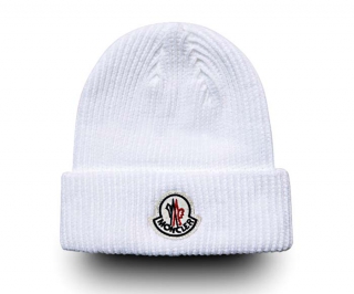 Wholesale Moncler White Knit Beanie Hat 9047