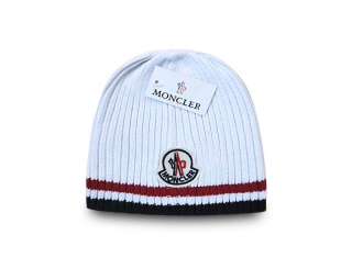Wholesale Moncler White Knit Beanie Hat 9051