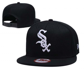 MLB Chicago White Sox New Era Black 9FIFTY Snapback Hat 2047